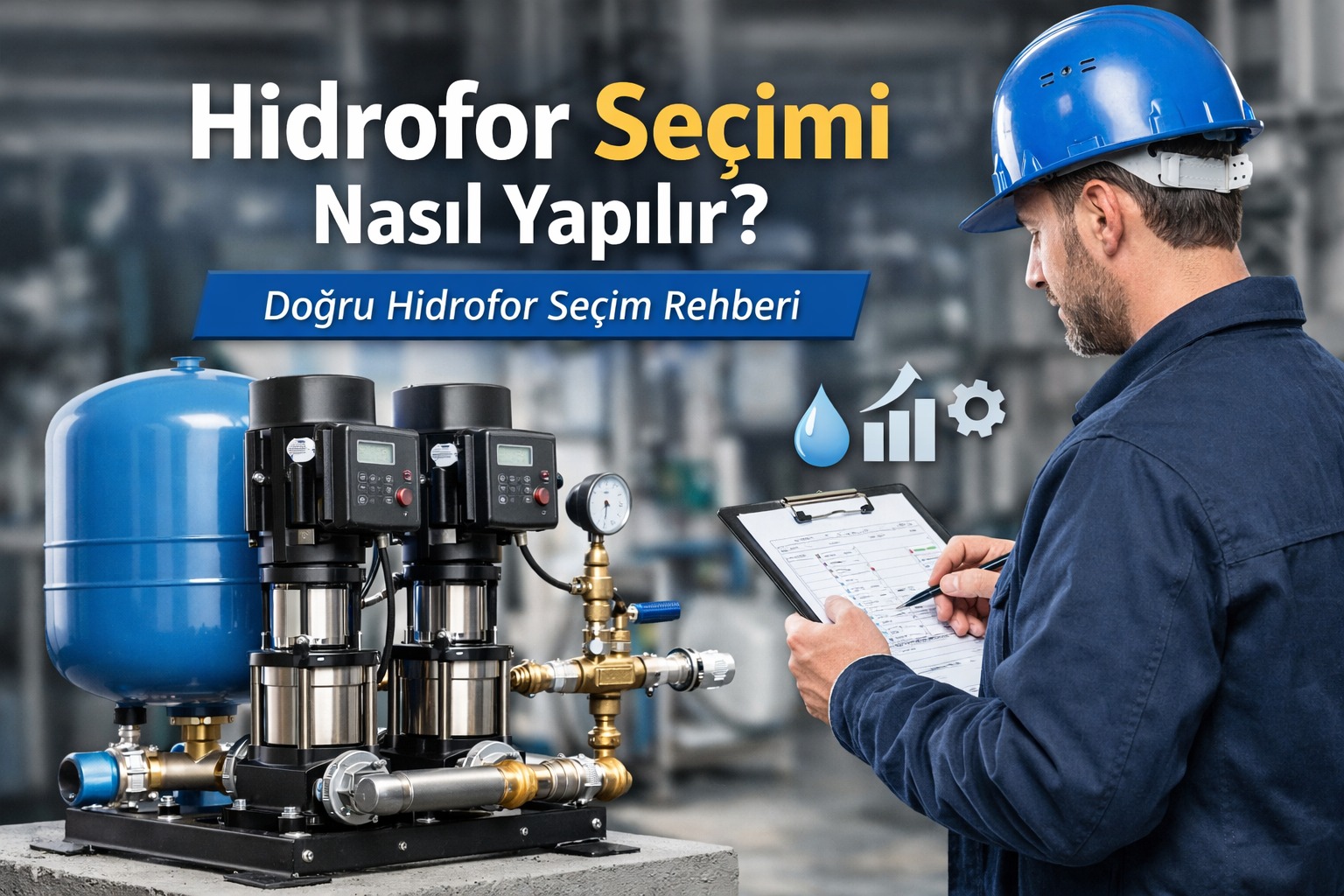 Yanlış Hidrofor Seçiminden Kaçının! Eksiksiz Hidrofor Hesabı